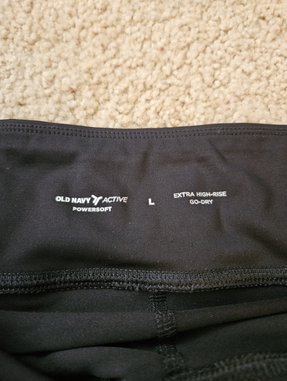 Old Navy Active Extra High Rise Black Athletic Skirt with Built-In Shorts Large - Picture 3 of 8